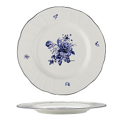 Тарелка мелкая P.L. Proff Cuisine d 30,6 см h2,4 см Blue Flower (81222029) в Москве , фото