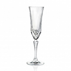 Бокал-флюте для шампанского RCR Cristalleria Italiana 180 мл хр. стекло Style Adagio в Москве , фото