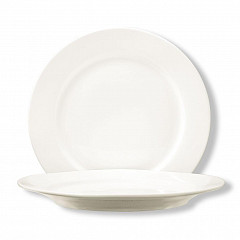 Тарелка P.L. Proff Cuisine d 23 см белая фарфор Classic в Москве , фото