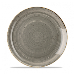 Тарелка мелкая круглая Churchill Stonecast Peppercorn Grey SPGSEV101 26 см в Москве , фото