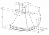Пристенная вытяжка Faber Trendy 90 WH SC H-EP фото