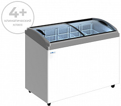 Морозильный ларь Italfrost CF400Ct красный (без корзин) в Москве , фото 2