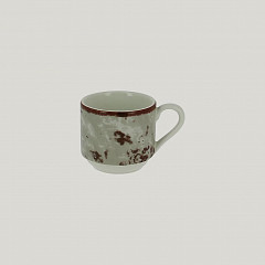 Чашка для эспрессо штабелируемая RAK Porcelain Peppery 90 мл, серый цвет в Москве , фото