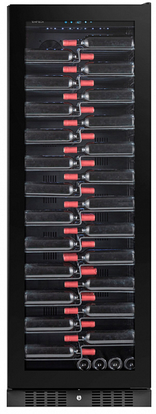 Винный шкаф монотемпературный Temptech CPRO1800SRB фото