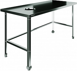 Стол для сбора отходов Restoinox СПО-12/6-О-Л-ЭЦ фото