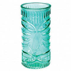 Бокал стакан для коктейля Barbossa-P.L. 400 мл Тики зеленый стекло фото