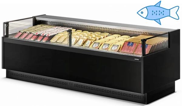 Холодильная витрина Dazzl Galaxy 080 125 рыба на льду SELF фото