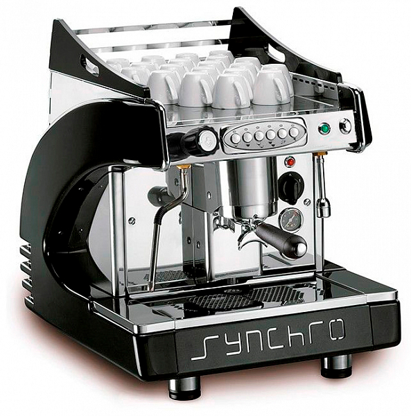 Рожковая кофемашина Royal Synchro 1gr 4l automatic черная фото