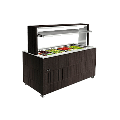 Стол тепловой шведский Enofrigo DOGE ISOLA 1000 BM венге фото