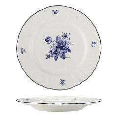 Тарелка мелкая P.L. Proff Cuisine d 16,6 см h1,4 см Blue Flower (81222025) в Москве , фото 1