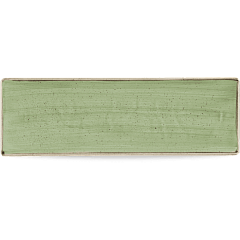 Блюдо прямоугольное Churchill CHEFS Stonecast, Sage Green SSASOF331 в Москве , фото 1