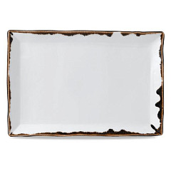 Блюдо прямоугольное Dudson Harvest Natural 34,5х23,3 см, белое HVNADR341 в Москве , фото 1