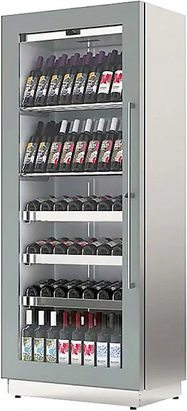 Мультитемпературный винный шкаф Enofrigo MIAMI RF T+3 DR ЧЕРНЫЙ СТАТ. A1MIAMIMIXP/720 фото