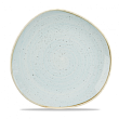 Тарелка мелкая Волна  Stonecast Duck Egg Blue SDESOG111 28,6 см