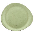 Блюдо асимметричное  31х28 см, зеленое 30PEB231-02