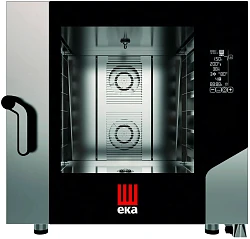 Печь конвекционная электрическая Tecnoeka MKF 664 BM автомойка + термощуп в Москве , фото