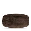 Блюдо прямоугольное без борта  CHEFS Stonecast Patina Iron Black PAIBXO141