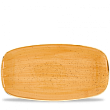 Блюдо прямоугольное  CHEFS Stonecast Tangerine STGSXO141