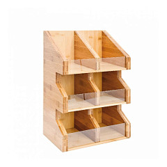 Этажерка буфетная Garcia de Pou 6 секций, 28*18*40 см, бамбук в Москве , фото