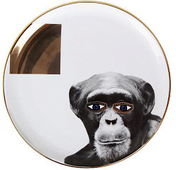 Тарелка мелкая Porland 20 см Wild Life Monkey (162920) в Москве , фото 1
