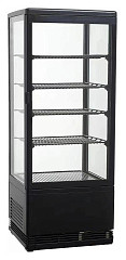Шкаф-витрина холодильный Viatto VA-RT-98B в Москве , фото