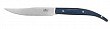 Нож для стейка  235 мм без зубцов синяя ручка