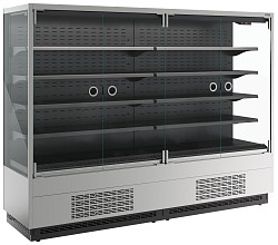 Холодильная горка Полюс FC20-07 VM 2,5-1 LIGHT фронт X0 (9006-9005) в Москве , фото 1