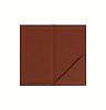 Папка для счетов Luxstahl 220х120 мм Soft-touch, цвет: светло-коричневый фото