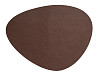Салфетка подстановочная (плейсмат) Lacor 45x35 см, 100 % переработанная кожа, декор brown / коричневый фото