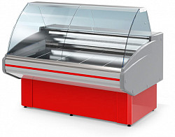 Холодильная витрина Golfstream Двина CS 150 ВС красная б/б в Москве , фото 1