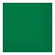 Салфетка бумажная двухслойная  зеленая, 40*40 см, 100 шт