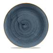 Тарелка мелкая круглая  Stonecast Blueberry SBBSEV111 28,8см, без борта