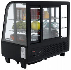 Витрина холодильная настольная Enigma RTW-100L-2 Black в Москве , фото 2