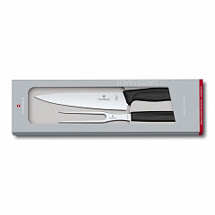 Набор Victorinox универсальный нож 19 см + вилка для мяса 15 см в Москве , фото