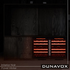 Встраиваемый винный шкаф Dunavox DAU-39.121DW в Москве , фото 8