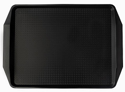 Поднос Мастергласс 1732-110 42х30 см, черный в Москве , фото