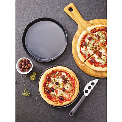 Противень для пиццы Paderno голуб.сталь D=360,H=25мм 11740-36 в Москве , фото 2