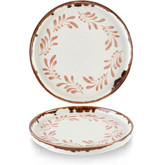 Тарелка с вертикальным бортом Dudson 21 см, коричневая METEWP211 в Москве , фото 1