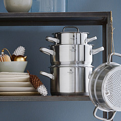 Набор кастрюль WMF 07.2005.6030 из 5 предметов Gourmet Plus в Москве , фото 9