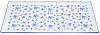 Блюдо прямоугольное Porland BLUE PASSION 35 см (358836) фото