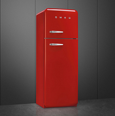 Отдельностоящий двухдверный холодильник Smeg FAB30RRD5 в Москве , фото 4