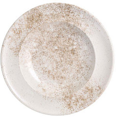 Тарелка глубокая для пасты, для супа Porland 24 см Pioli Smoky Matte Brown (173924) в Москве , фото 1