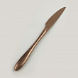 Нож столовый  23,5 см матовая медь PVD Alessi-Copper