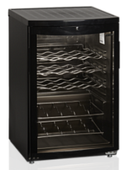 Монотемпературный винный шкаф Tefcold SC85 Black w/Fan фото