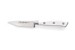 Нож для чистки овощей  8 см, L 19 см, нерж. сталь / АБС-пластик, цвет ручки белый, Marble (8115)