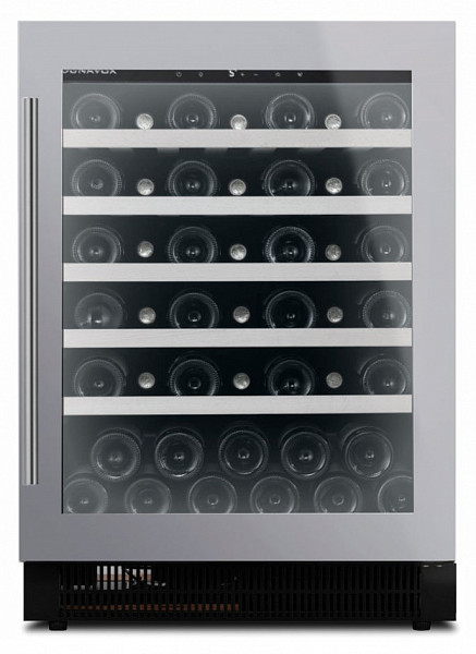 Монотемпературный винный шкаф Dunavox DAU-46.138SS фото