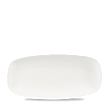 Блюдо прямоугольное CHEFS без борта  26,9х12,7см, X Squared, цвет белый WHXO101