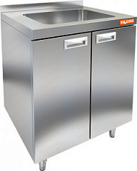 Стол закрытый с мойкой, с бортом Hicold НБМСЗМ-6/7Б в Москве , фото