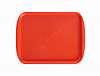 Поднос столовый с ручками Luxstahl 415х305 мм оранжевый фото
