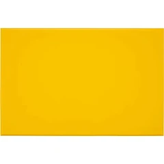 Доска разделочная ALM пластик ,H=12,L=380,B=250мм желт. (04091388) фото